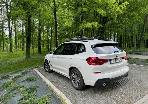 BMW X3 cena 116850 przebieg: 221000, rok produkcji 2017 z Kraków małe 11